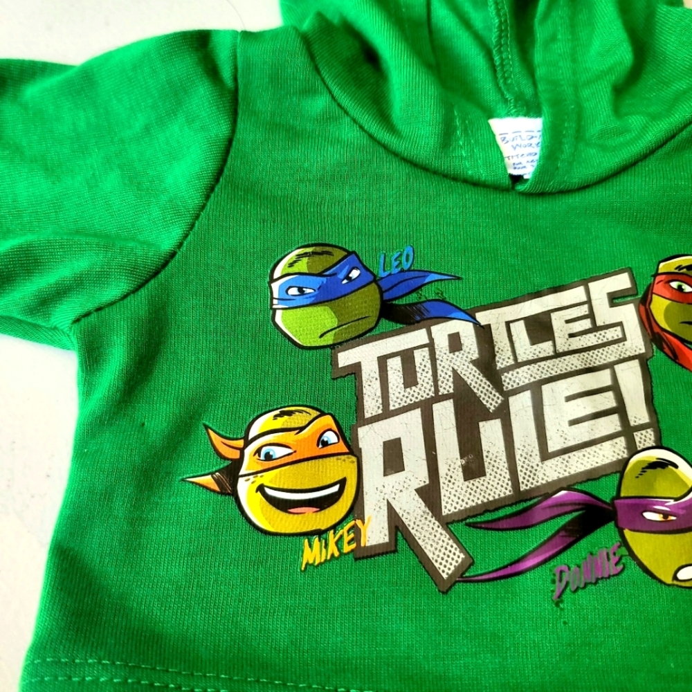 Nickelodeon Build-a-Bear Teenage Mutant Ninja Turtles Rule! Kids T-Shirt Hoodie